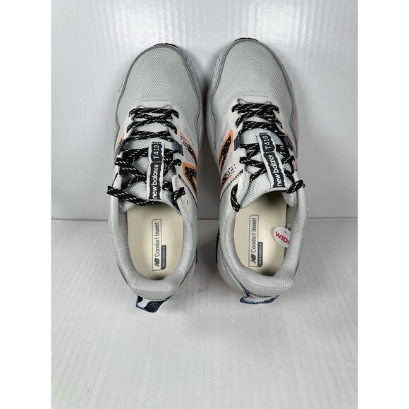 Size 9 New Balance 410V8 Trail Running Shoes 4E XL Gray Orange MT410CA8 Mens main image 7